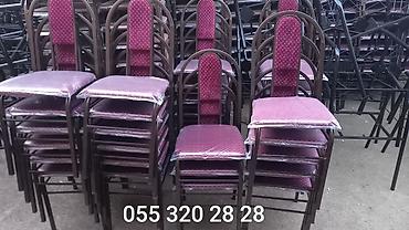 kafe stul: Kafe və restoranlar üçün 4 nəfərlik 6 nəfərlik 8 nəfərlik stul və — 10