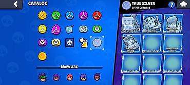 ikona: Brawl Stars hesabı – zəngin kosmetik kolleksiya - Kataloq bölməsi — 6