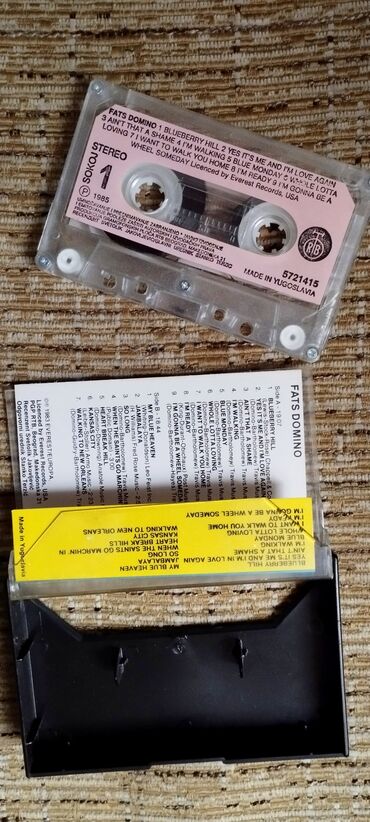 Kasete, CD i DVD: 4 originalne kasete – Fats Domino, Louis Armstrong Starportrait — 4