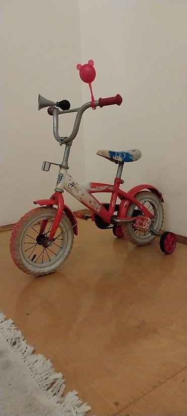 velosiped 28 type 1: İşlənmiş Dörd təkərli Uşaq velosipedi 12", Ünvandan götürmə — 1