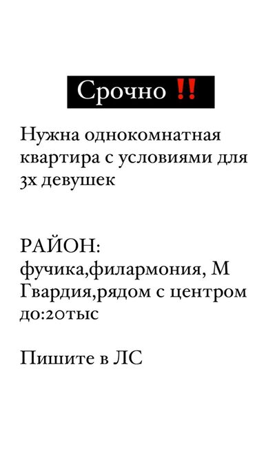 сдаю квартиру 1 комнат: 1 комната, 1 м²