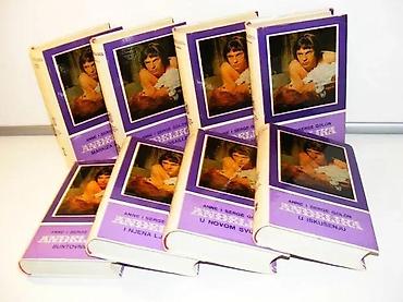 latino serije online: Anđelika komplet 1-8, Anne i Serge GolonRijeka 1980, tvrd povez sa — 3