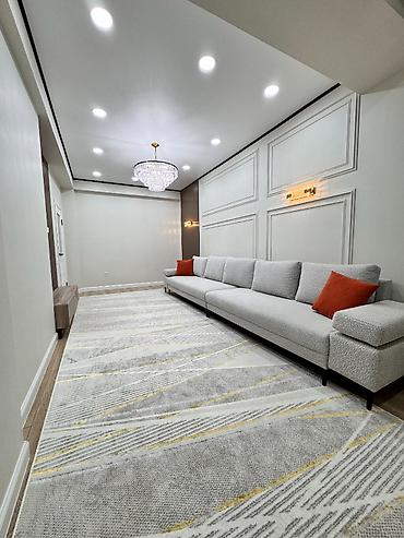 2 комнаты, 59 м², Асанбай мкр 11 этаж, Евроремонт