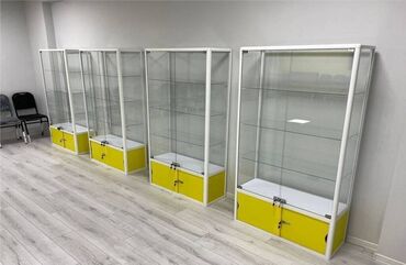 стойка для очков: Витрина из профиля и стекла, с порогом, для магазина Цена за 1