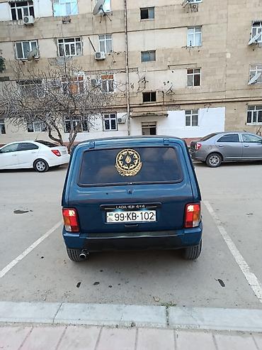 niva barter: LADA Niva 4x4, mavi rəng, 3 qapılı off-road kuzov. Güclü tam ötürücülü — 5
