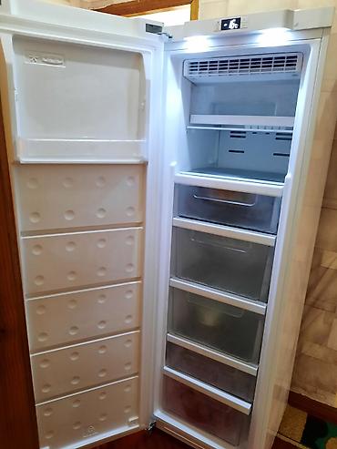 midea: Midea dik tipli dondurucu - Rəng: ağ, şaquli korpus, uzun metal — 2