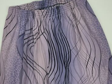 czarne lniana spódnice: Skirt, XL (EU 42), condition - Good