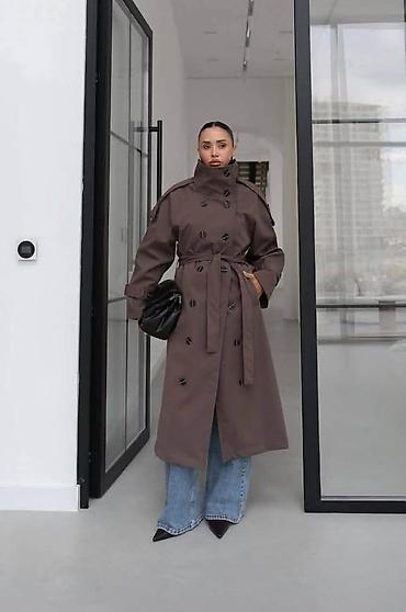 09. - Viral Trench coat - Trenutno dostupan samo u BRAON boji - S M