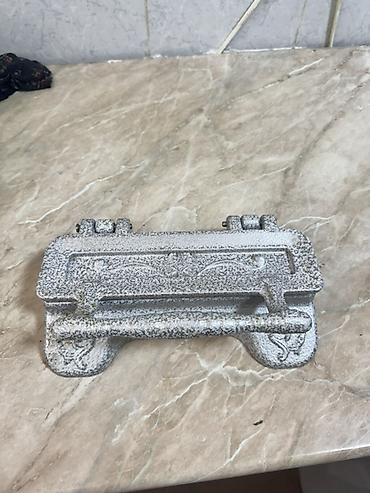 ət kəsən mişar: Döküm metal tost/səndviç pressi - Material: ağır döküm metal — 1