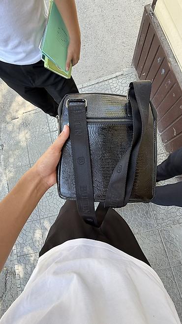 fabric case: Мужская сумка через плечо BUTUN, форм‑фактор планшет/мессенджер — 2