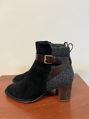 ботинки 37: Сапоги, 40, Clarks, Б/у, цвет - Черный, Самовывоз, Платная доставка — 6
