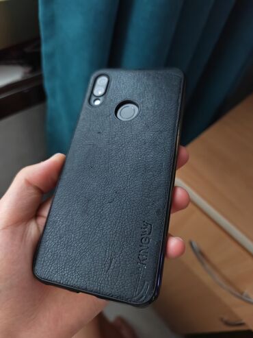 телефоны xiaomi redmi нот 7: Redmi, Redmi Note 7, Колдонулган, 32 ГБ, түсү - Кара, 2 SIM