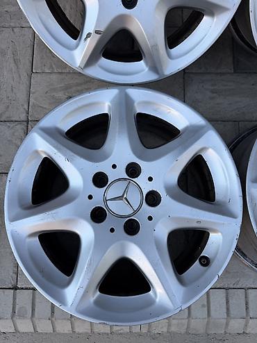 диски w220: Литые Диски R 16 Mercedes-Benz, Комплект, отверстий - 5, Б/у — 5
