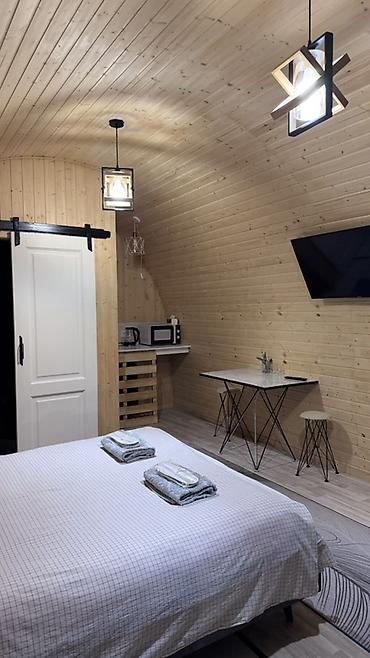 Аренда юрт: Глэмпинг-домик «Swallow» в горах - Архитектура: арочный модуль на — 7