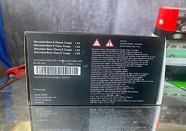 Avtomobil modelləri: Коллекционная модель Mercedes-Benz E-class W213 Coupe white 2017 — 22