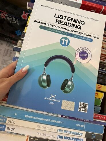 Testlər: İngilis dili güvən listening kitabı.11-ci sinif buraxılışına yaxın