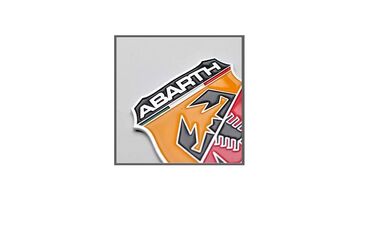 Tuning oprema: ABARTH logo ABARTH logo-amblem, metalni Dimenzije su približno 5,5 X — 9