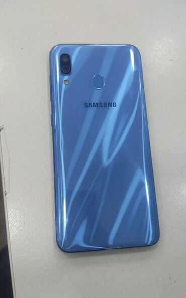 Samsung Galaxy A34 5G, 32 GB, rəng - Göy, Barmaq izi, Simsiz şarj, İki sim kartlı
