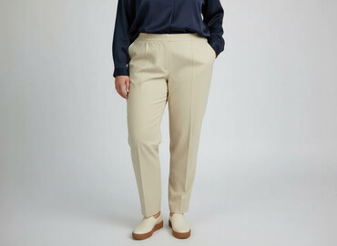 spodnie na szelkach krzyżówka: Material trousers for women, size 5XL at lalafo.pl spodnie na szelkach krzyżówka: Material trousers for women, size 5XL