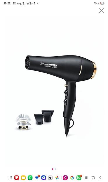 Məişət texnikası: MOZER MZ-8835 saç feni MOZER Professional Beauty Tools seriyasına aid — 2