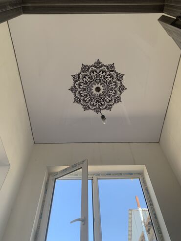 Натяжной потолок: Натяжной потолок Глянцевое, Матовое, 3D потолки Гарантия, Бесплатная консультация, Бесплатный замер — 17