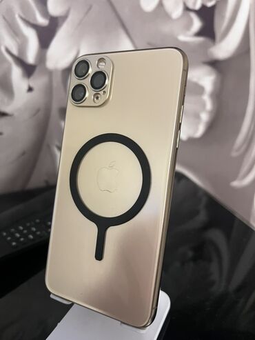 Apple iPhone: IPhone 11 Pro Max, 256 GB, Qızılı, Face ID