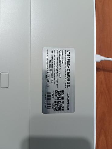 logitech g102 lightsync: Клавиатура, LANGTU, Механическая, Проводное подключение, Размер: 80% — 3