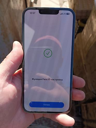 Уюлдук телефондор жана аксессуарлар: IPhone 13 Pro, Колдонулган, 128 ГБ, Жашыл, Коргоочу айнек, Каптама, 100 % — 2