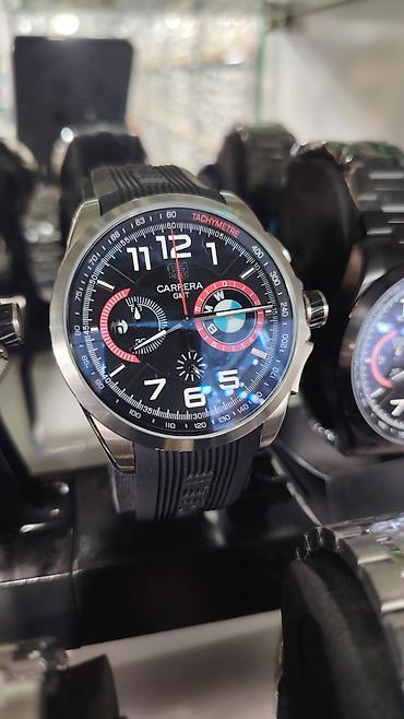 Aksesuarlar: TAG Heuer üslubunda idman və pilot motivli qol saatları kolleksiyası — 6