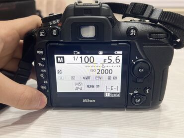 işlənmiş notbook: Nikon d 7500 6000 probeq üzərində 1 sumka 1 batereka 1 adapdır