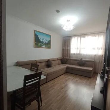 долгосрочная квартира жалал абад: 2 комнаты, 48 м², Элитка, 4 этаж, Евроремонт