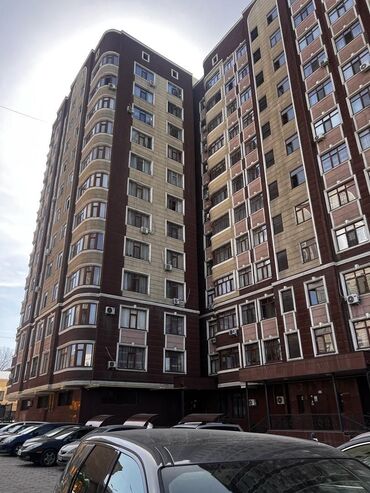 однушка ахунбаева: 2 комнаты, 83 м², Элитка, 6 этаж, ПСО (под самоотделку)