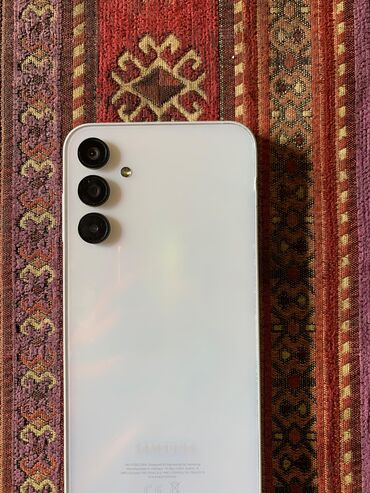 Samsung: Samsung Galaxy A15, 128 GB, rəng - Ağ, Barmaq izi, Face ID