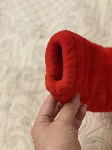 Боди: Боди, цвет - Красный, Б/у — 9