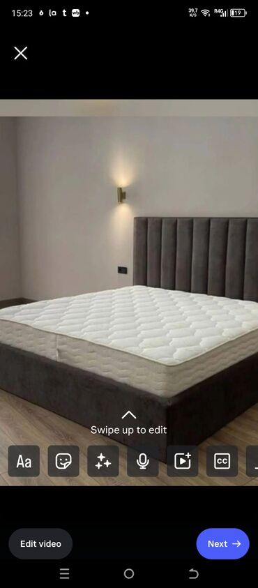 Çarpayılar: İkinəfərlik çarpayı, Bazasız, Matrassız, Siyirməsiz — 9