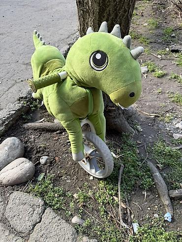 беговел купить: Беговел My Buddy Wheels с мягким чехлом‑игрушкой «Динозавр» — 2