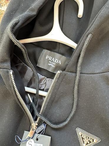 Толстовки: Мужская толстовка, S, Prada, Новый, цвет - Черный — 3