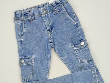 straight leg jeans: Spodnie jeansowe, 3 lata, stan - Zadowalający