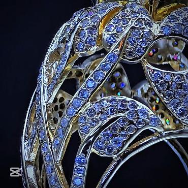 Aksesuarlar: Üzük, Sarı qızıl, 750 Əyar, 2.01-2.50 Karat — 5