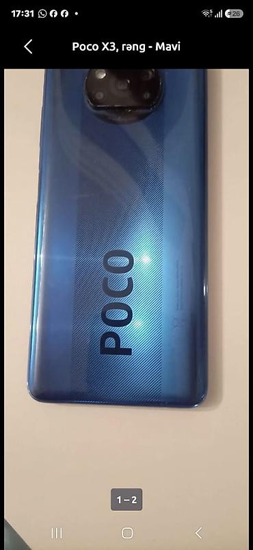 poco x3 pro ekran: Poco X3, 128 GB, rəng - Mavi — 1