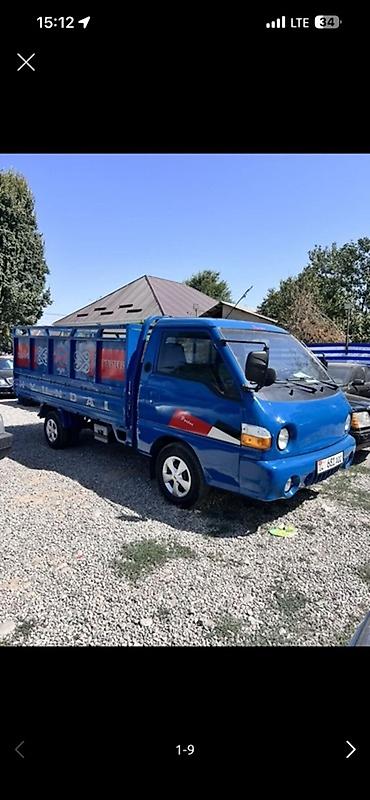 дубль кабина портер: Легкий грузовик, Hyundai, Стандарт, 3 т, Б/у — 1