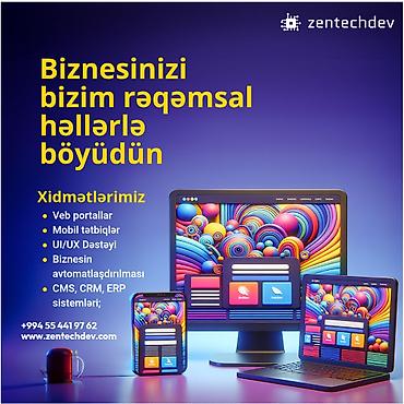 Digər xidmətlər: 🚀 ZentechDev — 9 illik təcrübəyə malik komanda olaraq biznesiniz üçün — 1