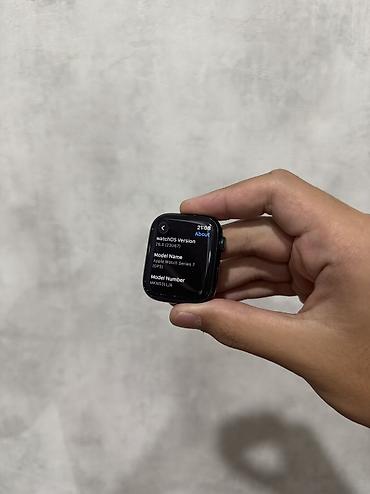 Apple Watch: Модель: Series 7 Память: 32 GB АКБ: 86% Цвет: Midnight Состояние — 9