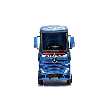 prsluci za devojcice h: Dečiji kamion na akumulator – Mercedes ACTROS – Plavi Šifra — 4