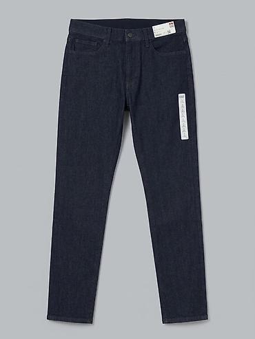 Джинсы: Мужские джинсы Uniqlo EZY Ultra Stretch Jeans - Цвет: темно‑синий — 3