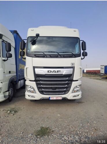 диски на даф: Тягач, DAF, 2019 г., Тентованный