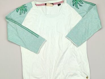 turkusowy t shirty damskie: Sweter, L (EU 40), condition - Good