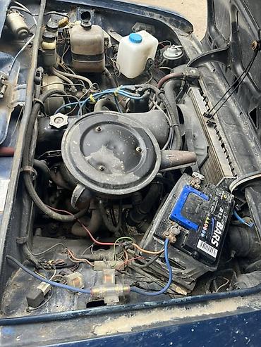 opel vectra a: VAZ 2106, mavi rəng, sedan kuzov. - Salon: qara rəngli oturacaqlar — 6
