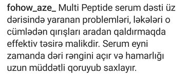 Üz kremləri və serumları: Üz kremi, Bütün dəri növləri üçün, 1 ml, Yeni, Ünvandan götürmə