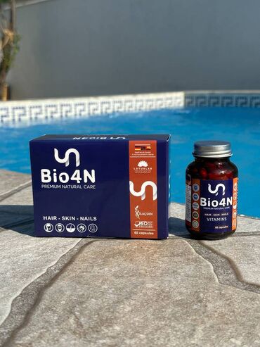 Bio4n Saç Vitamini Tərkibində 28 növ vitamin və mineral kompleksi